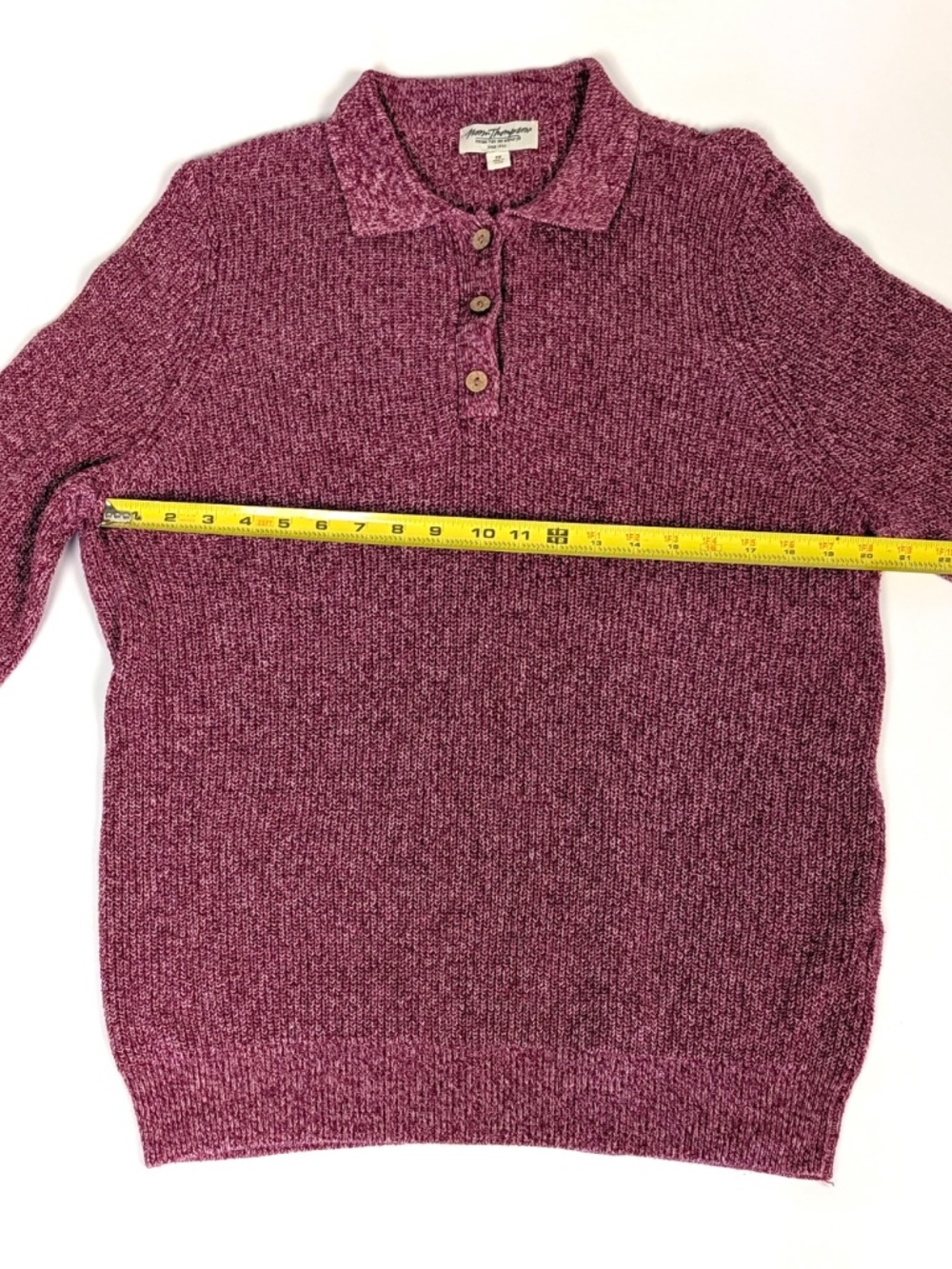 Norm Thompson Womens Knitted Sweater Top - Picture 7 of 9